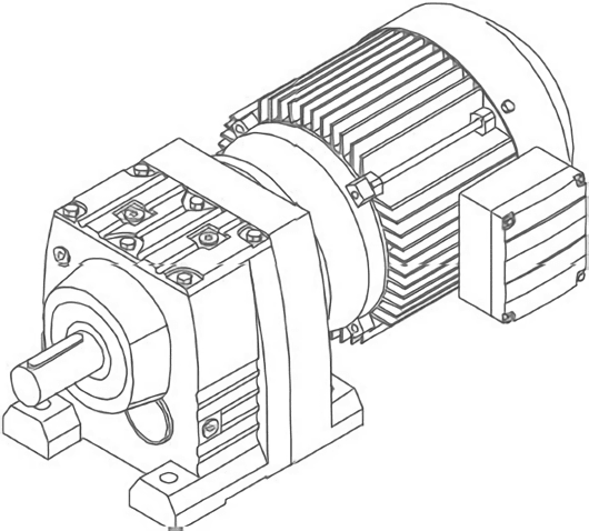 R系列斜齿轮减速机