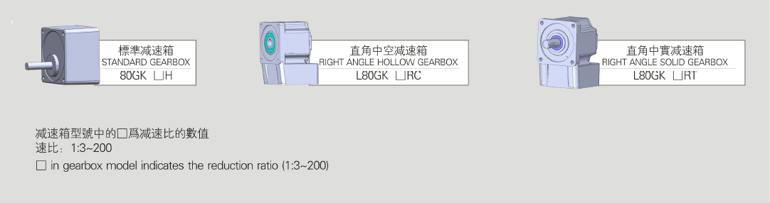 80DC Micro DC Motor Gearbox
